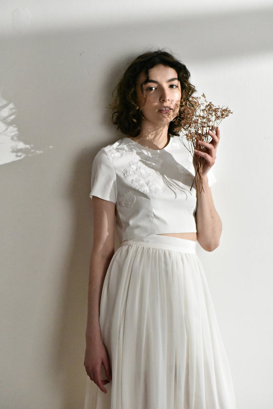 Hedvábný top EDITA - ARCHIEVE SALE